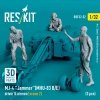 RESKIT RSF32-0052 MJ-4 Jammer (MHU-83 B/E) driver & airmen (scene 2) (3 pcs) (3D Printed) (1/32)